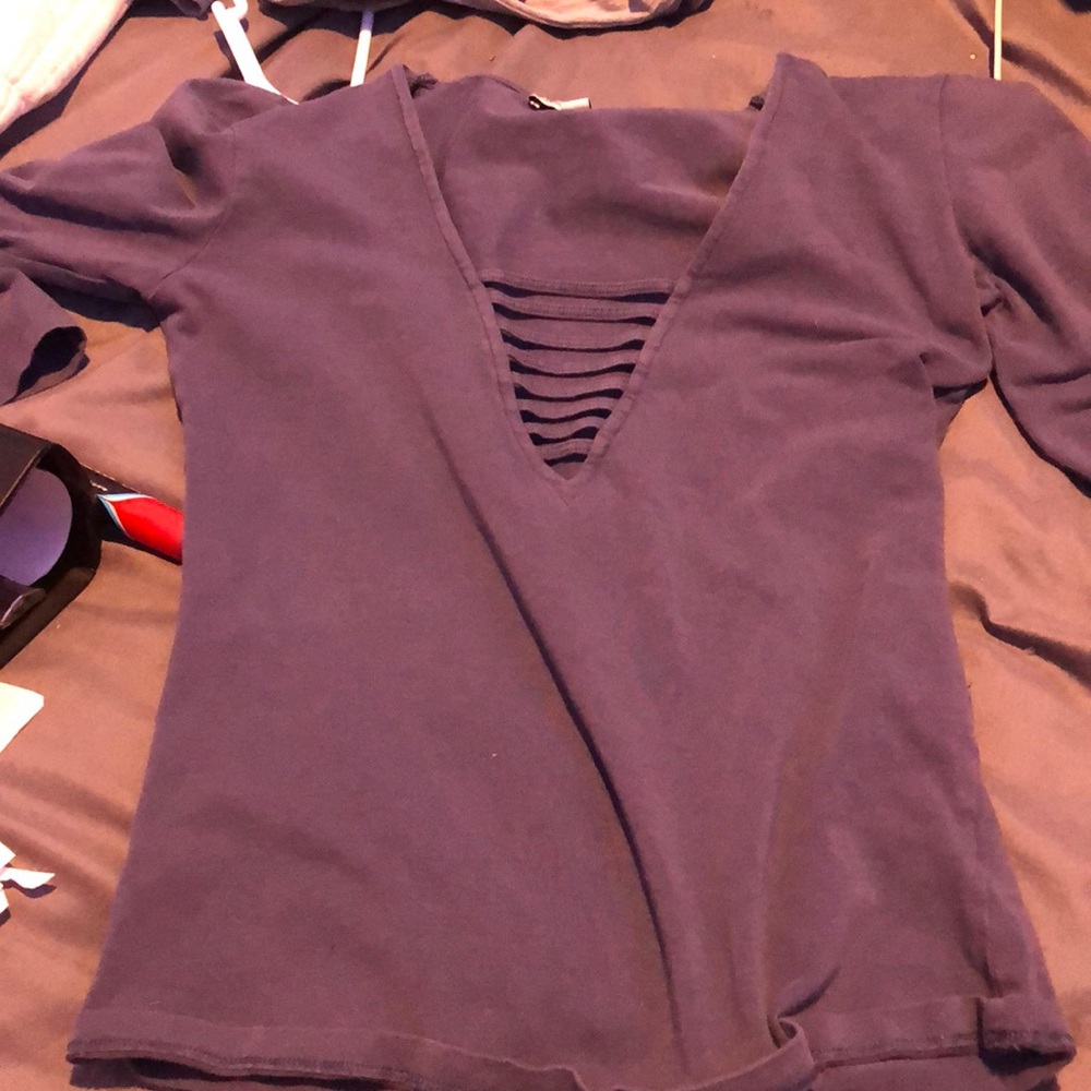 Dark blue / purple shirt